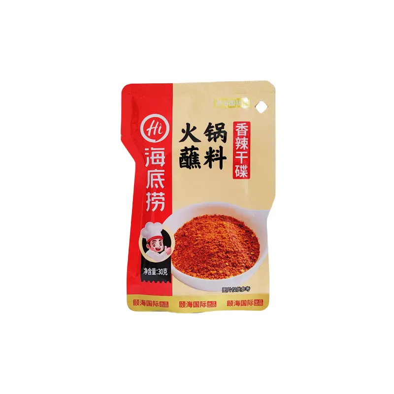 Chili Pulver till Hotpot 30g Haidilao Kina