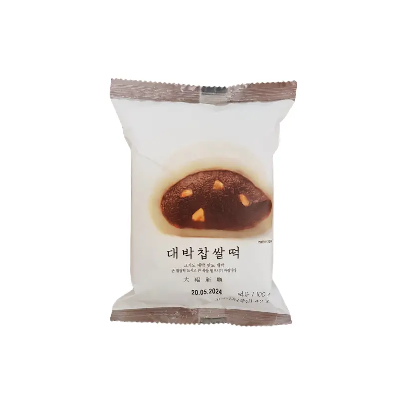 Klibbigt Ris Med Rödbönspasta Fyllning Fryst 100g Samlip Korea