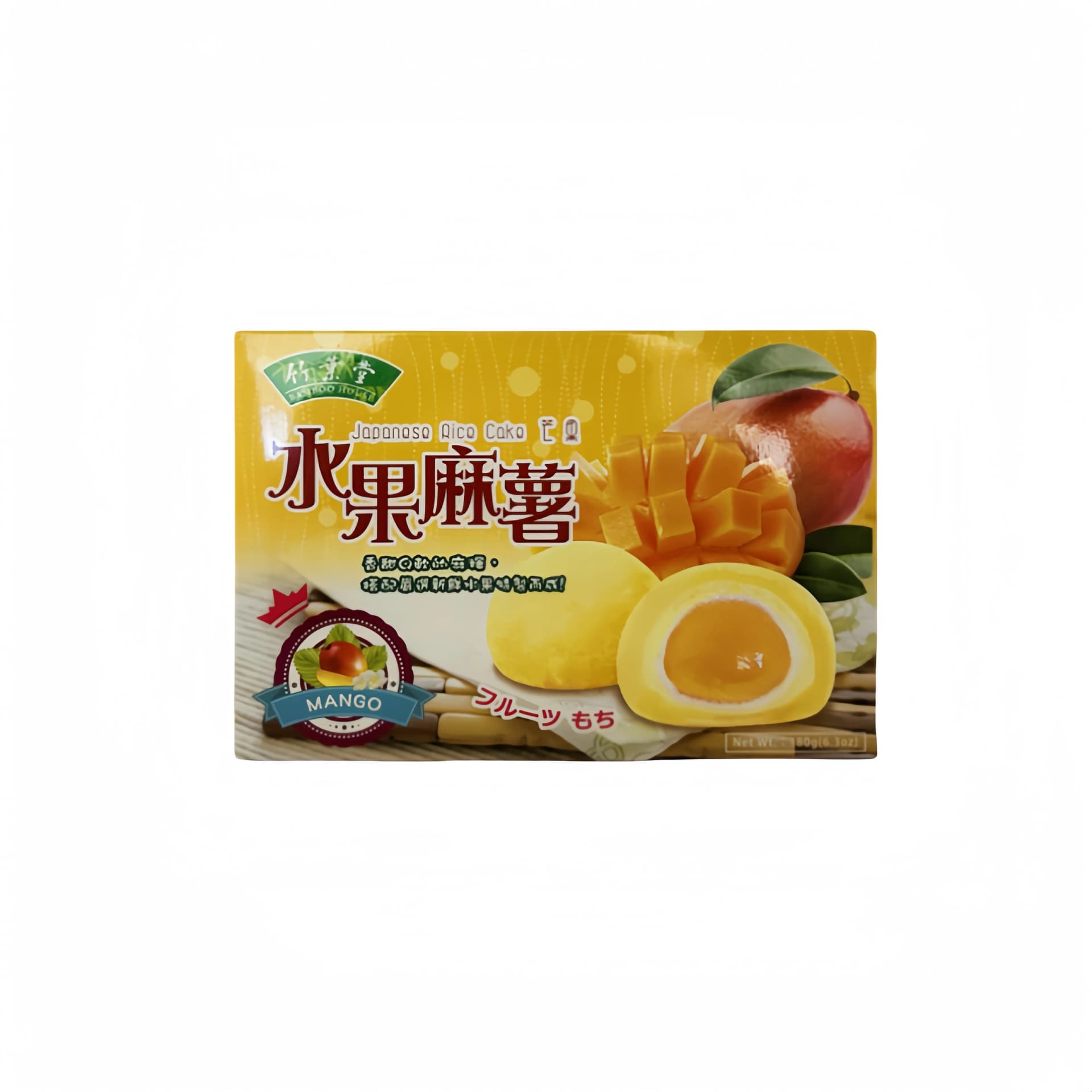 Mochi Med Mango Smak 180g Bamboo House Taiwan