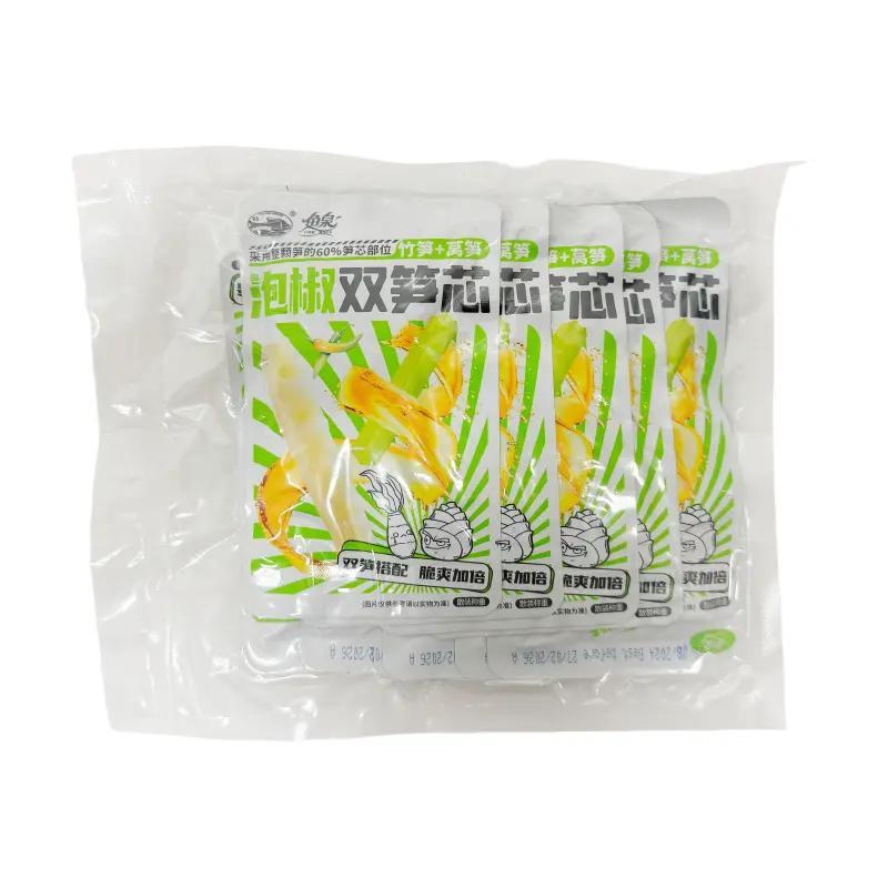 Bamboo Shoots och Sparris Med Inlagd Peppar 250g Fish Well Kina