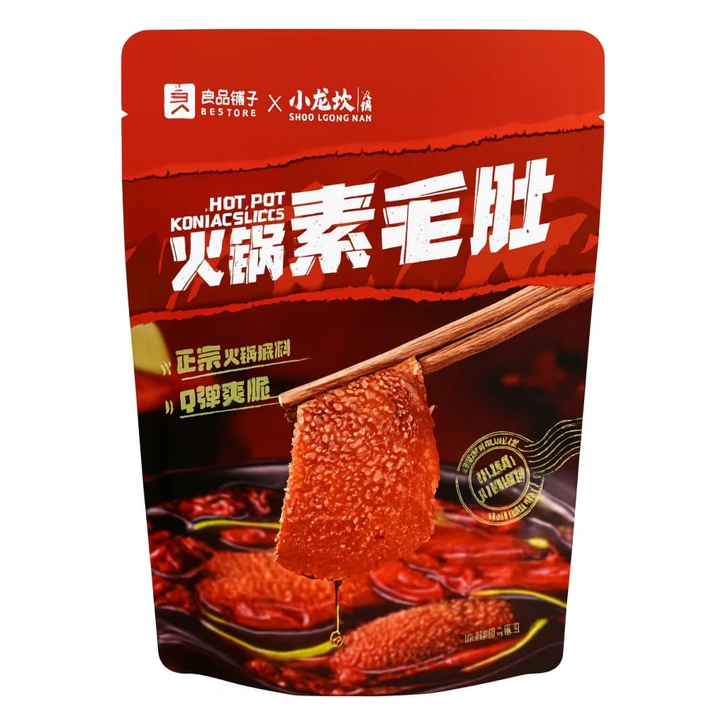 Konjac Snacks Med Hotpot Smak 105g Bestore Kina