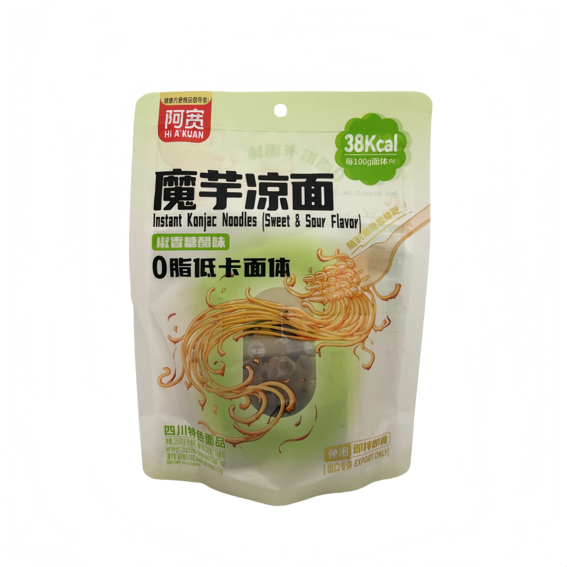 Instant Nudlar Konjac Sweet & Sour 255g AK Kina