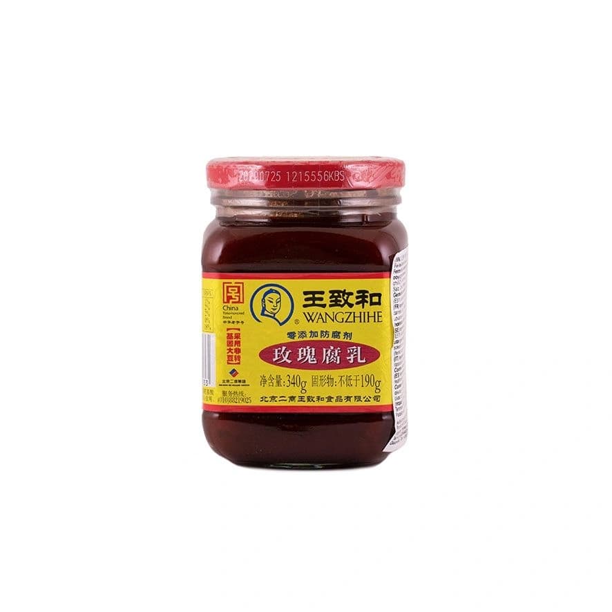 Fermenterade Tofu Rose 340g WZH Kina