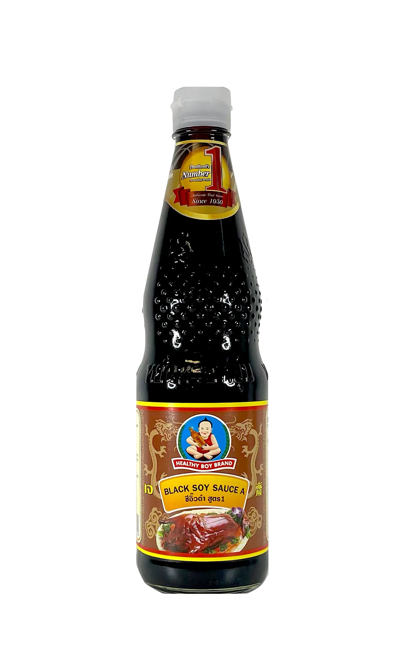 Svart Sojasås 970 g Healthy Boy Thailand