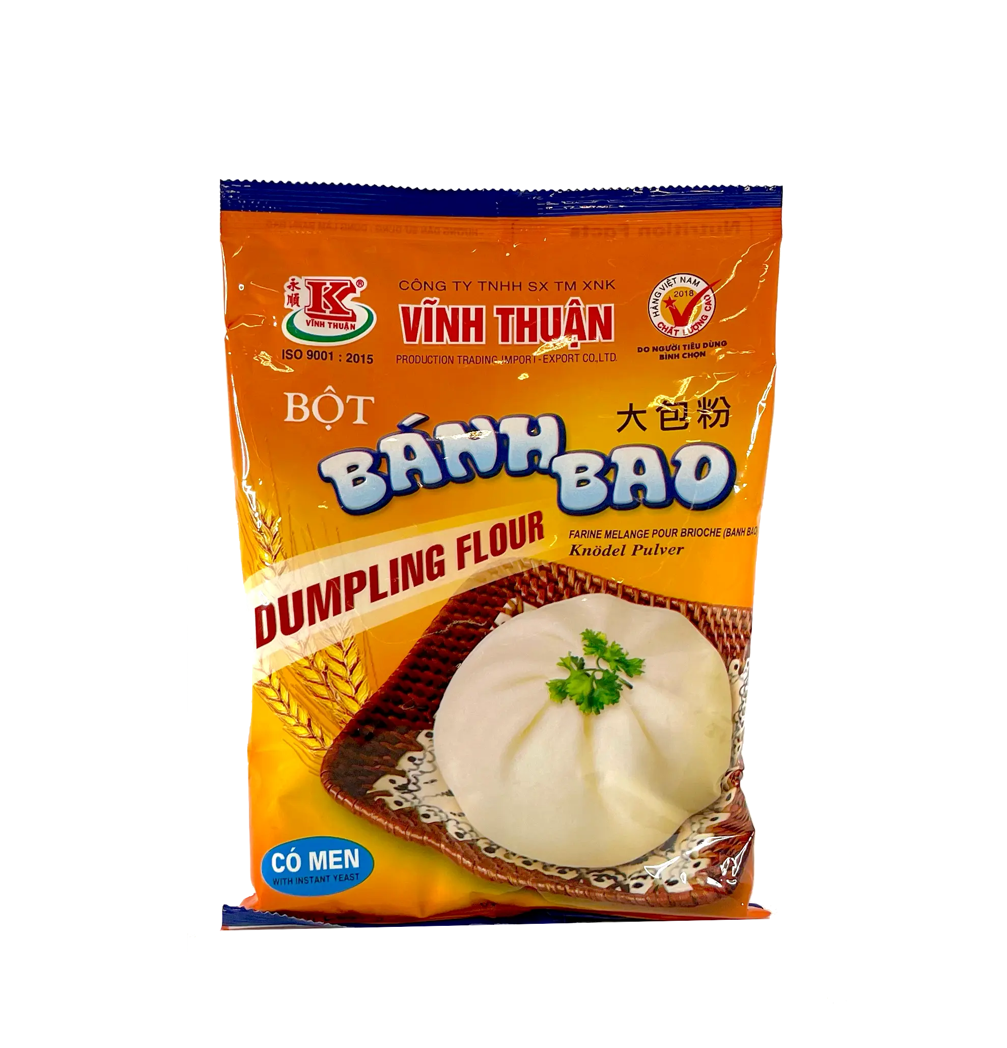 Mjöl för Bánh Bao/Dumplings 400g - Vinh Thuan Vietnam