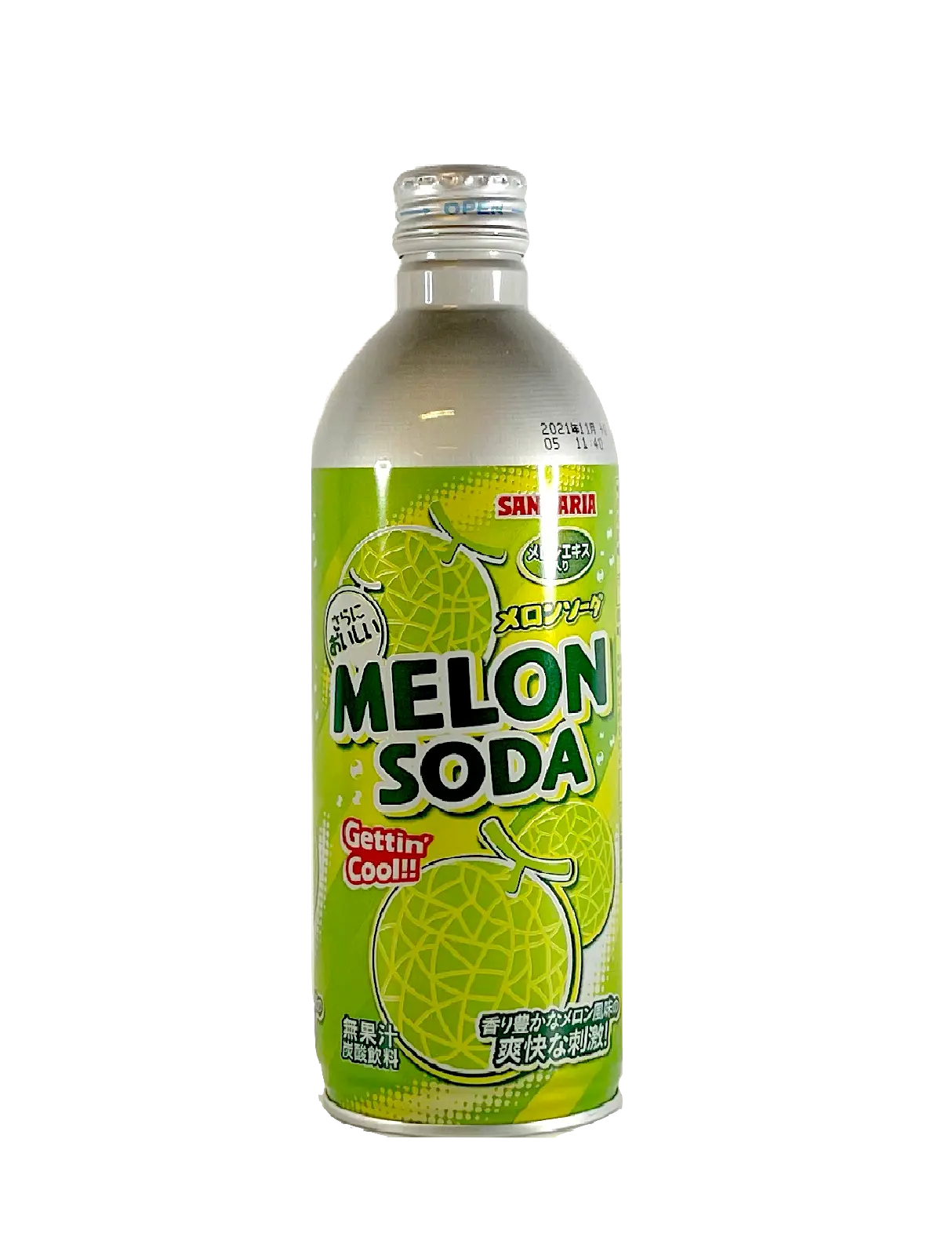 Dryck Soda Melon Smak 500ml Sangaria Japan