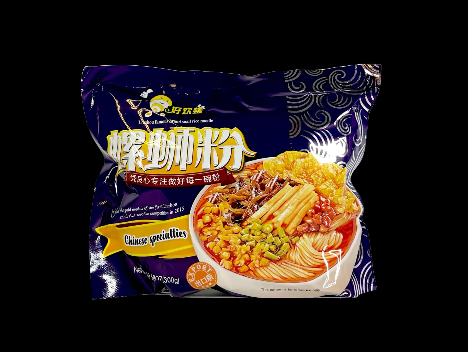 Snabbnudlar 300g Hao Huan Luo Kina