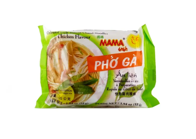 Snabbrisnudlar Kycklingbuljong PHO GA 55g Mama Thailand