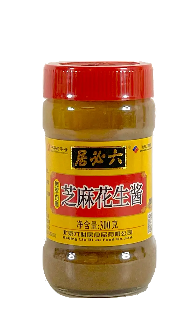Sesampasta Med Jordnötter 300g Liu Bi Ju Kina