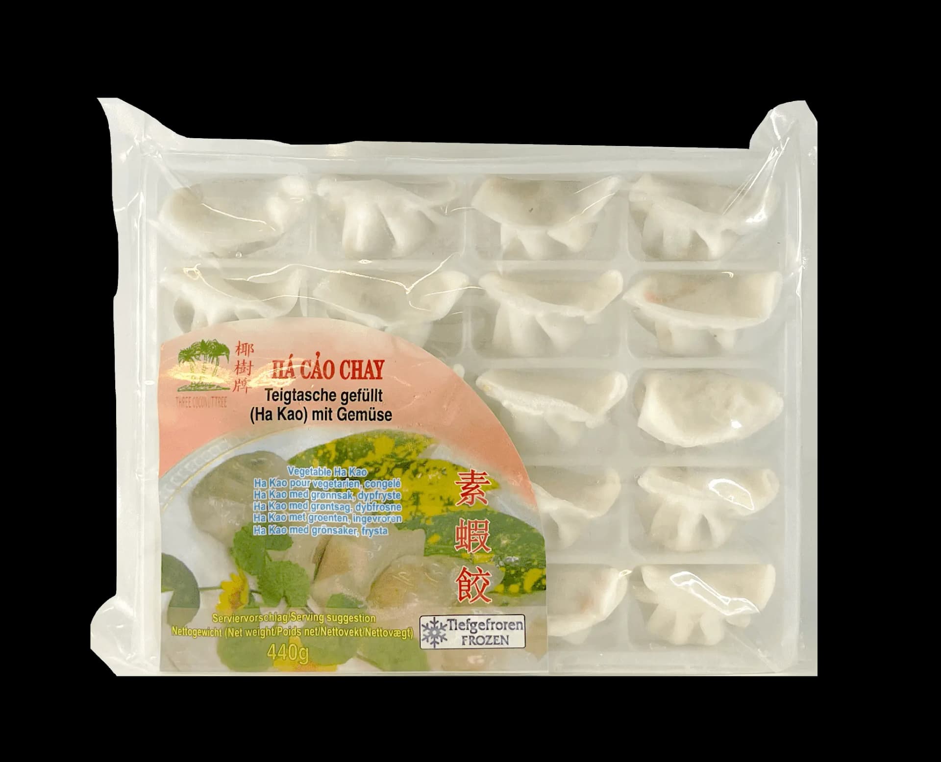 Vegansk Dumpling Fryst 440g Su Ha Kao TCT Vietnam