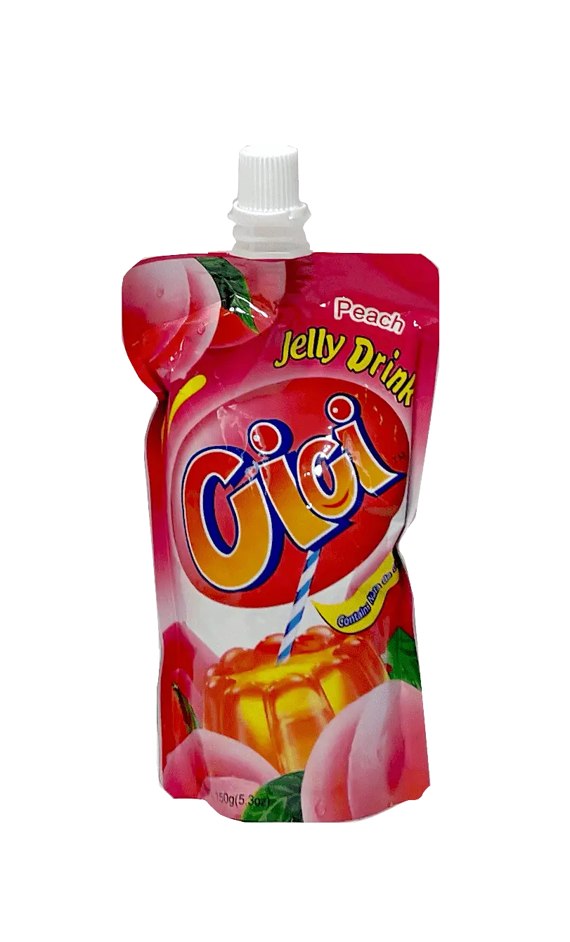 Dryck Jelly Persika Smak 150g XZL Kina