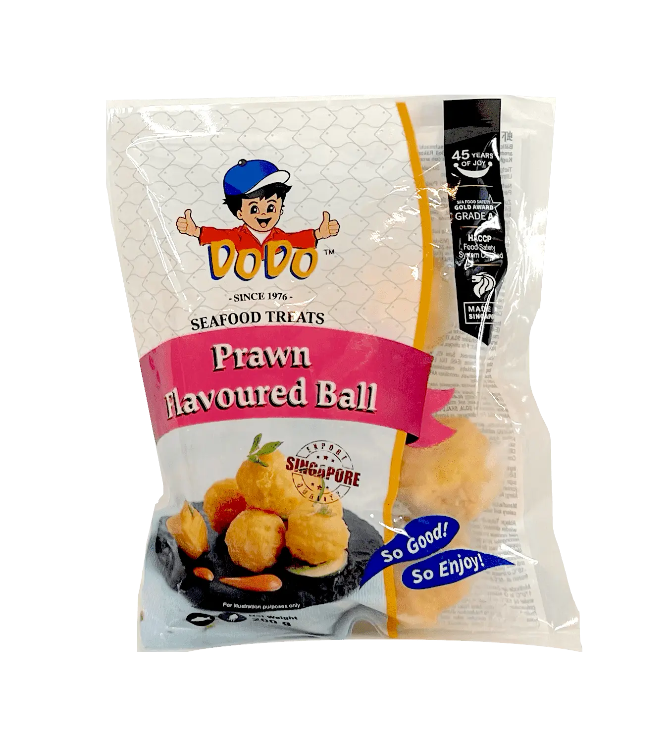 Räkorbollar Frysta 200g Dodo Singapore