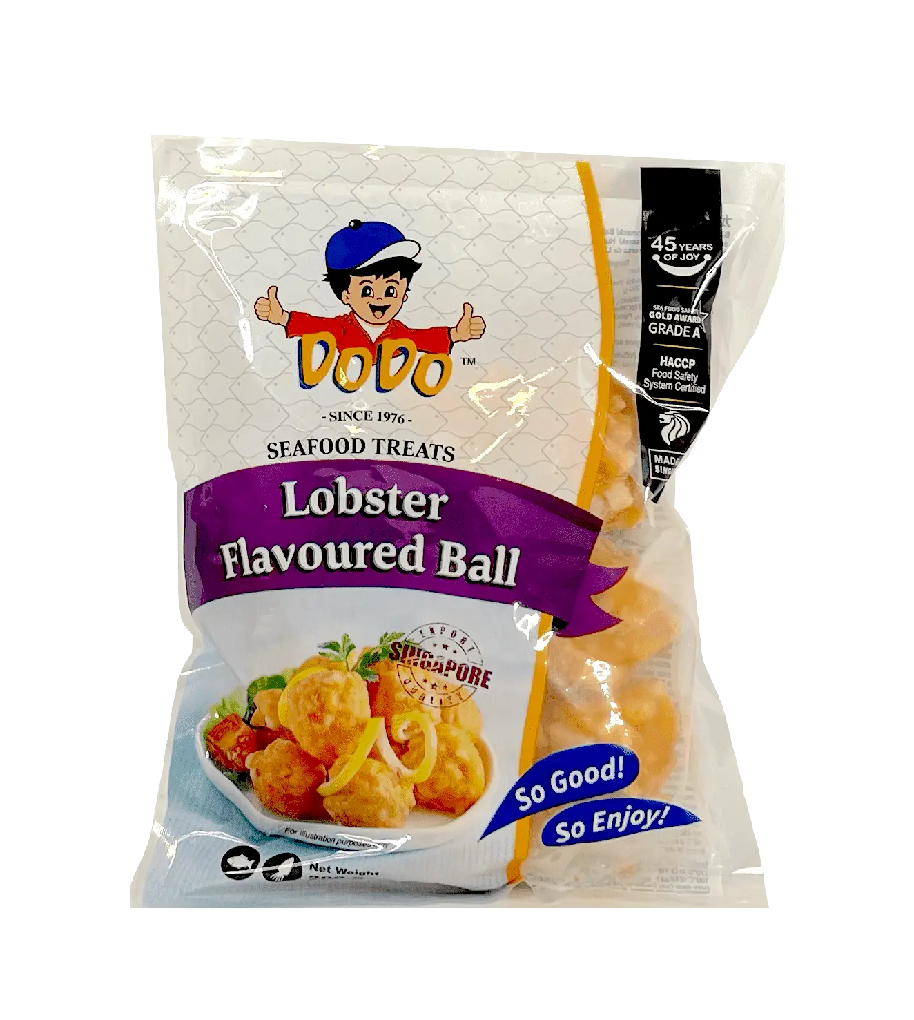 Fiskbollar Hummer Smak Fryst 200g Dodo Singapore