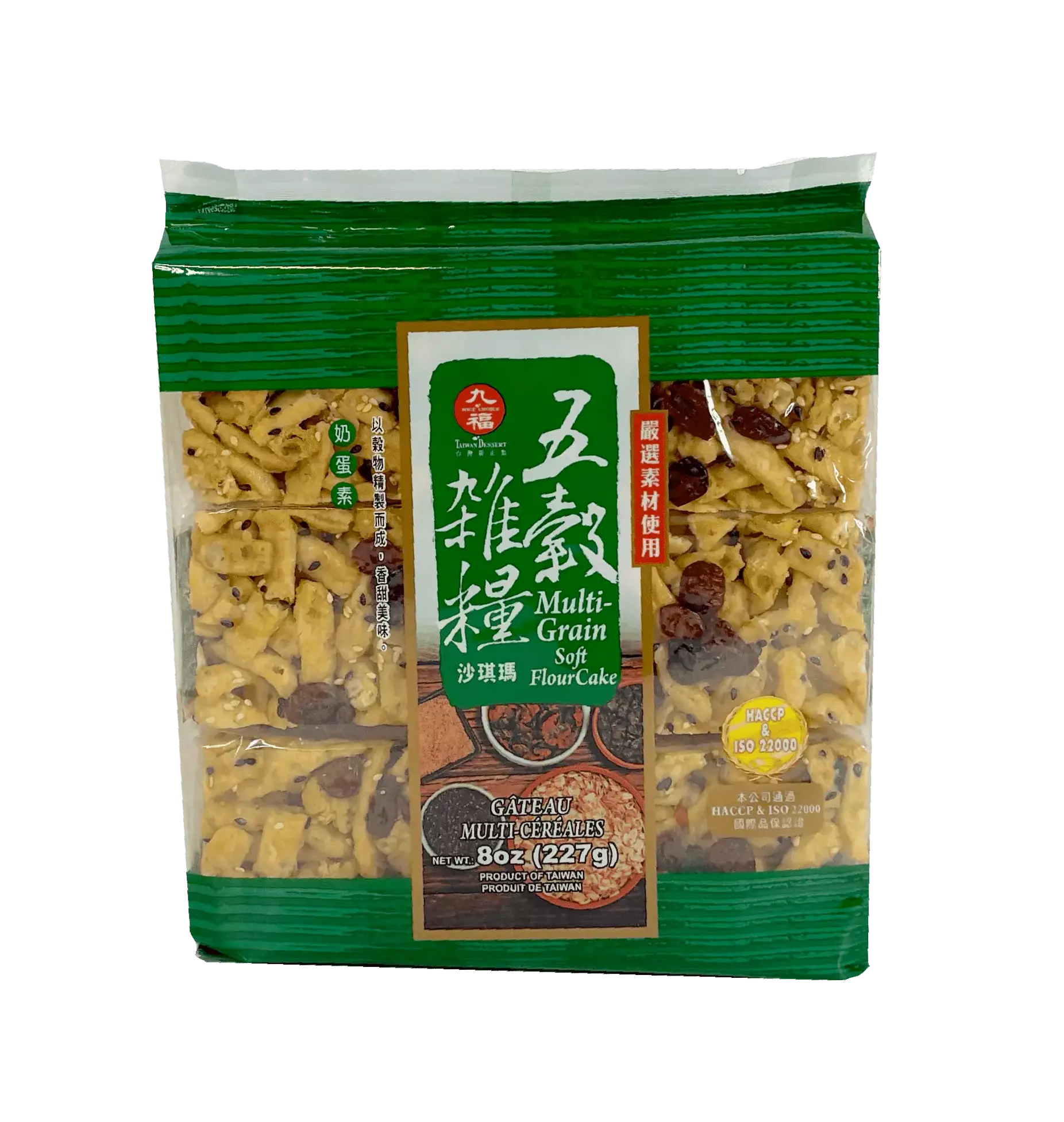Multi Grain Mjölkakor 227g Nice Choice Taiwan Kina