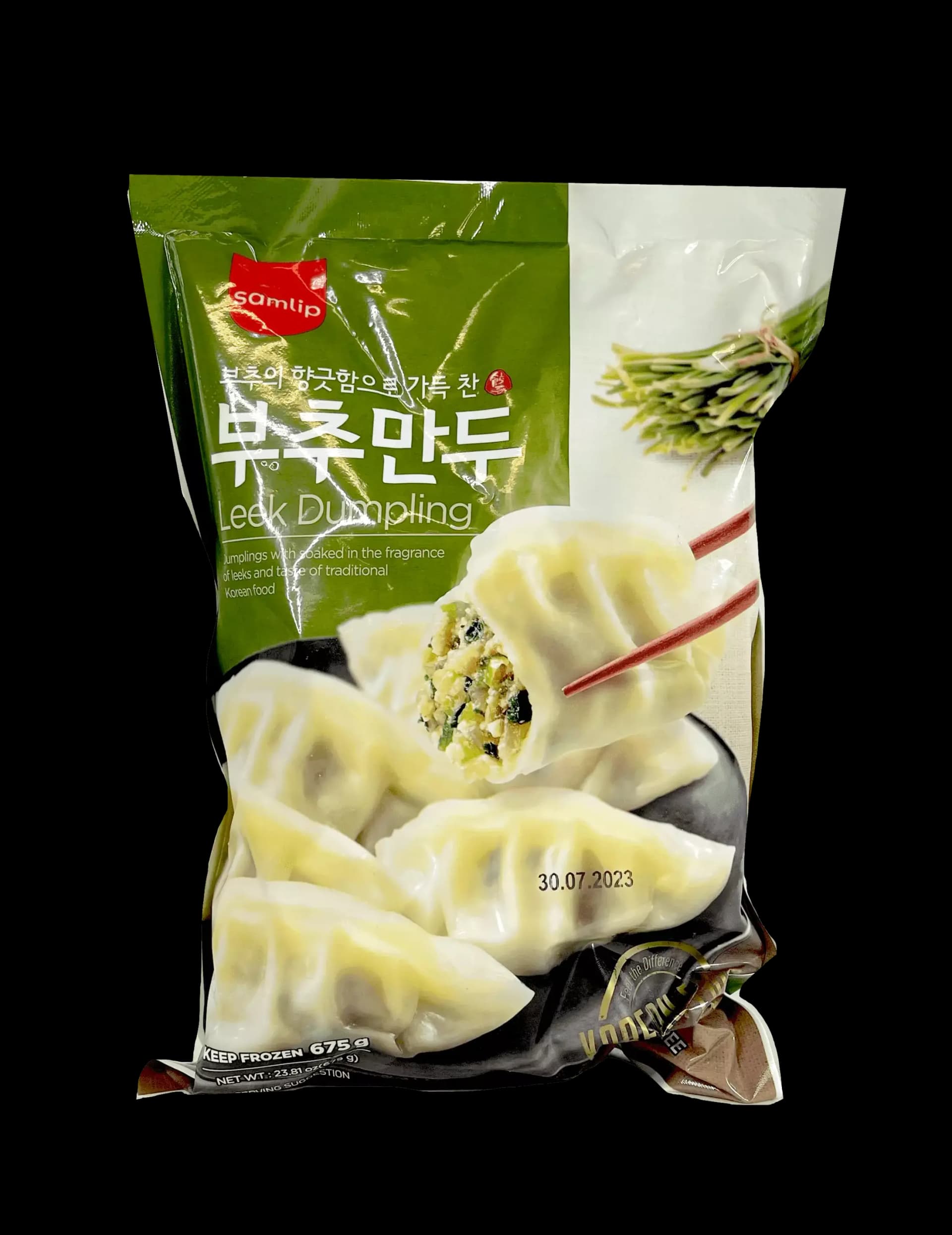 Dumpling Gräslök Fryst 675g Samlip koreansk