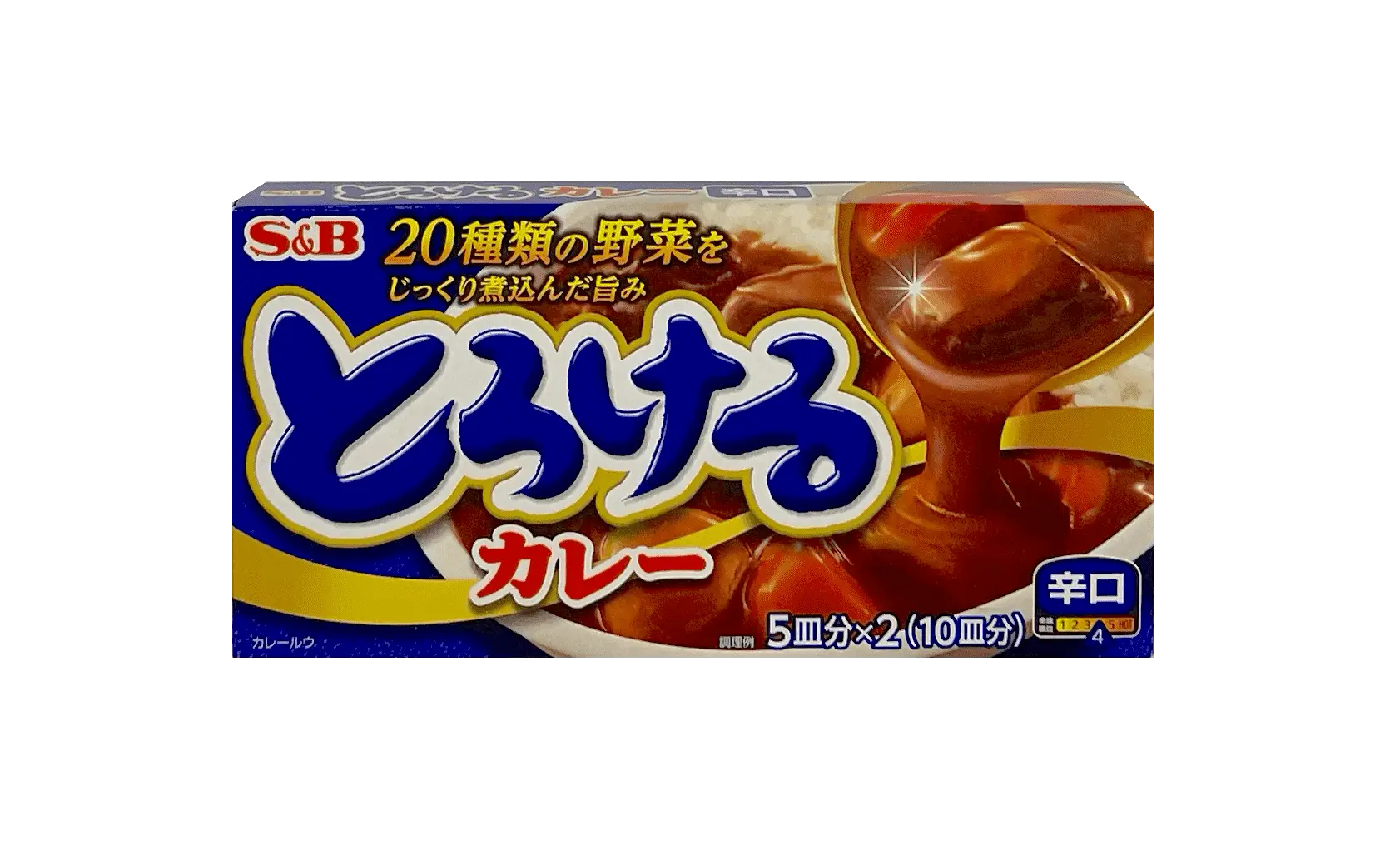 Torokeru Curry Hot 180g S&B Japan