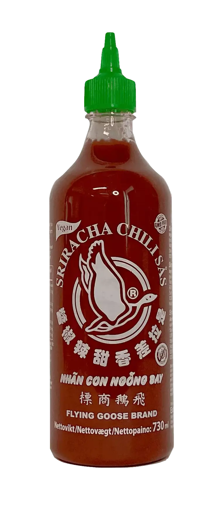 Sriracha Chilisås 730ml Flying Goose Brand Thailand